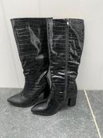 Laarzen maat 36, Kleding | Dames, Schoenen, Hoge laarzen, Zwart, Ophalen of Verzenden, Gedragen