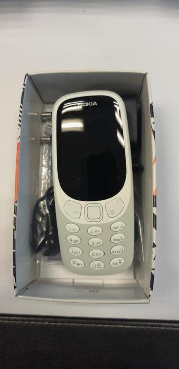 Téléphone portable Nokia 3310 gris et jaune, Enlèvement, Neuf, Sans abonnement, Clavier physique