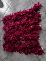 7 Rood/bordeaukleurige boa's voor in de kerstboom, Ophalen of Verzenden, Gebruikt
