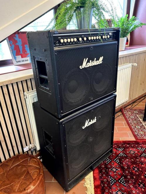 Marshall MB4210 Bass Combo (300W) + MBC410 Cabinet (4x10") –, Muziek en Instrumenten, Versterkers | Bas en Gitaar, Gebruikt, Basgitaar