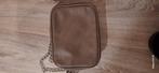 Klein bruin beige achtig handtasje, Handtassen en Accessoires, Tassen | Schoudertassen, Ophalen, Gebruikt, Beige, Overige merken