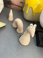 beeldje leuke driedelige rups  1€ deal!!!!!, Ophalen of Verzenden, Gebruikt