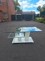 Glazen salontafel, Ophalen