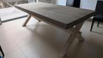 Eettafel voor 6 à 8 personen, Huis en Inrichting, Ophalen, 200 cm of meer, 50 tot 100 cm, Zo goed als nieuw