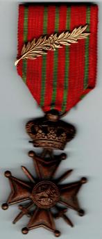 Oorlogskruis 1914 1918 met gouden palm, Verzenden, Overige soorten, Lintje, Medaille of Wings