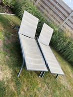 2 ligstoelen, Tuin en Terras, Ligbedden, Ophalen