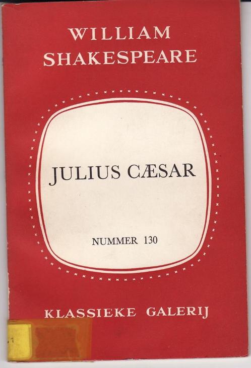 Shakespeare “Julius Caesar”, Livres, Littérature, Utilisé, Belgique, Enlèvement ou Envoi