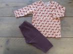 LILY BALOU, longsleeve paardjes + bruin broekje 62, Kinderen en Baby's, Babykleding | Maat 62, Jongetje of Meisje, Ophalen of Verzenden