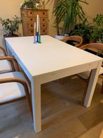 Tafel met 2 verlengstukken, Huis en Inrichting, Ophalen, Gebruikt, Rechthoekig