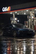 mercedes classe A 180D 2019, Auto's, Mercedes-Benz, Zwart, Zwart, Leder, Diesel