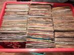 Lot 450 vinyles 45t rock pop metal reggae punk New wave, Ophalen, Gebruikt