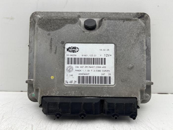 Computer Motormanagement van een Fiat Panda, Auto-onderdelen, Elektronica en Kabels, Fiat, Gebruikt, 3 maanden garantie, Ophalen of Verzenden