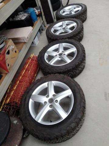 18" fiat ducato wielen met all terrein banden BF. beschikbaar voor biedingen