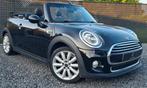 Mini Cooper Cabrio **GARANTIE*AUTOMAAT*LEDER*ZETELVERW*..**, 4 zetels, Cabriolet, Zwart, Leder