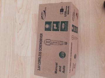 oplaadbare schroeven draaier beschikbaar voor biedingen