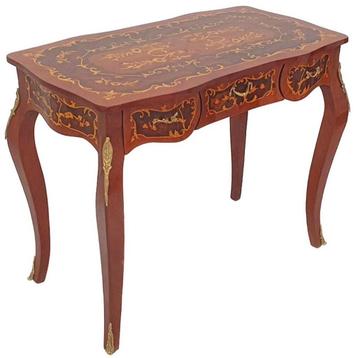 Mobilier de bureau de style baroque, Enlèvement