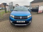 Dacia Sandero Stepway 0.9 benzine van 02/2016 met 106000km!, Autos, Dacia, SUV ou Tout-terrain, 5 places, Tissu, Bleu