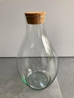 Planten terrarium pot - glazen pot - kurk, Ophalen, Overige kleuren, Nieuw, Glas