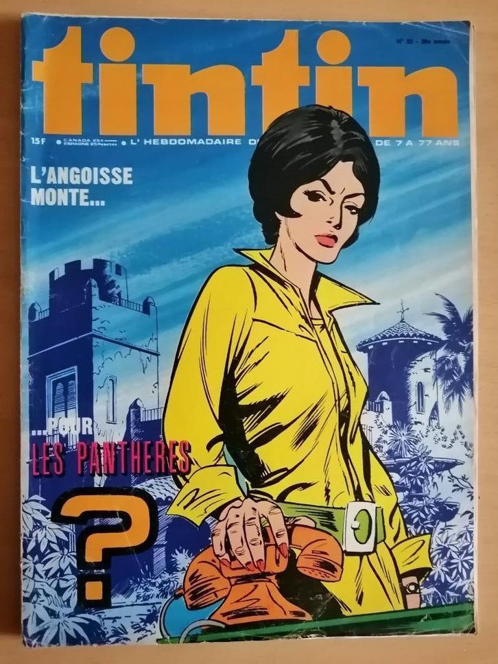 Le journal de Tintin numéro 33 - 1973, Verzamelen, Tijdschriften, Kranten en Knipsels, Krant, Ophalen of Verzenden