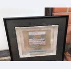 Schilderij mixed medium 50x60, Ophalen, Zo goed als nieuw