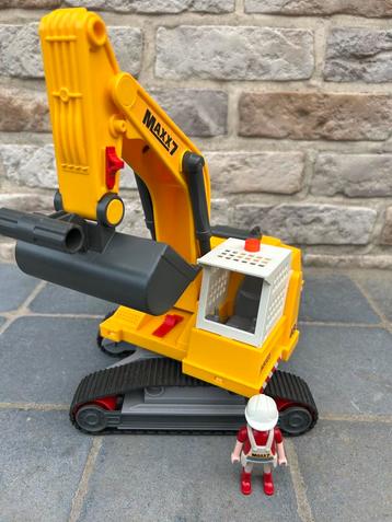 Excavatrice Playmobil 4039, Enlèvement, Utilisé, Ensemble complet