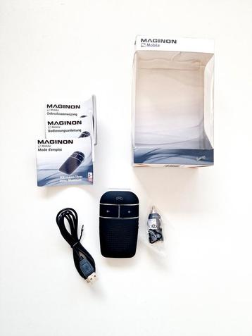 Maginon - Bluetooth carkit - Kit mains libres avec Bluetooth, Telecommunicatie, Carkits, Ophalen of Verzenden, Zo goed als nieuw