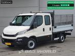 Iveco Daily 35S11 Open Laadbak met Kist Dubbel Cabine 3,5t T, Stof, Gebruikt, Iveco, Bedrijf