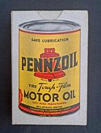 Ancien jeu de cartes Huile PENNZOIL Motor Oil, Enlèvement ou Envoi