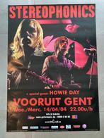 Poster Stereophonics in Vooruit Gent 2004, Comme neuf, Enlèvement ou Envoi