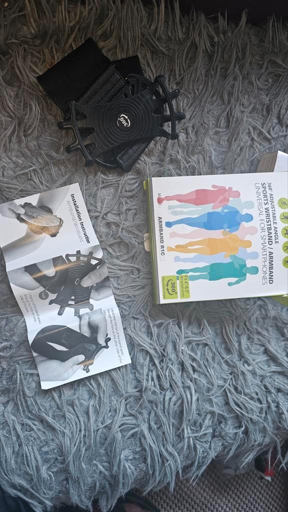 360 Verstelbare Smartphone Armband – Universeel & Comfortab, Contacten en Berichten, Sport en Hobby oproepen