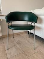 Groene fauteuil jaren 60, Huis en Inrichting, Stoelen, Ophalen, Gebruikt