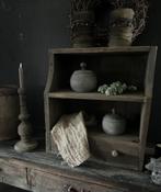 Oud houten gruttersbak, Maison & Meubles, Cuisine | Ustensiles de cuisine, Enlèvement ou Envoi