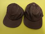 2 leder petten, Vêtements | Hommes, Chapeaux & Casquettes, Enlèvement, Neuf, 57 cm (M, 7⅛ pouces) ou moins, Casquette