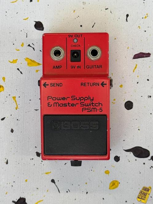 Boss PSM-5 Power supply & master switcher Black label, Muziek en Instrumenten, Effecten, Gebruikt, Overige typen, Ophalen of Verzenden