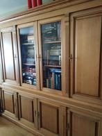 GROTE MASSIEVE BOEKENKAST, Ophalen, KLASSIEK, Gebruikt, Eikenhout