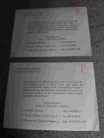 Zender Brussel Vlaanderen BRT NRI Oorlog Concert Radio, Envoi, Autres types