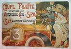 5 repro art nouveau posters / affiches Spa, Verzamelen, Posters, Rechthoekig Staand, Deurposter of groter, Ophalen of Verzenden