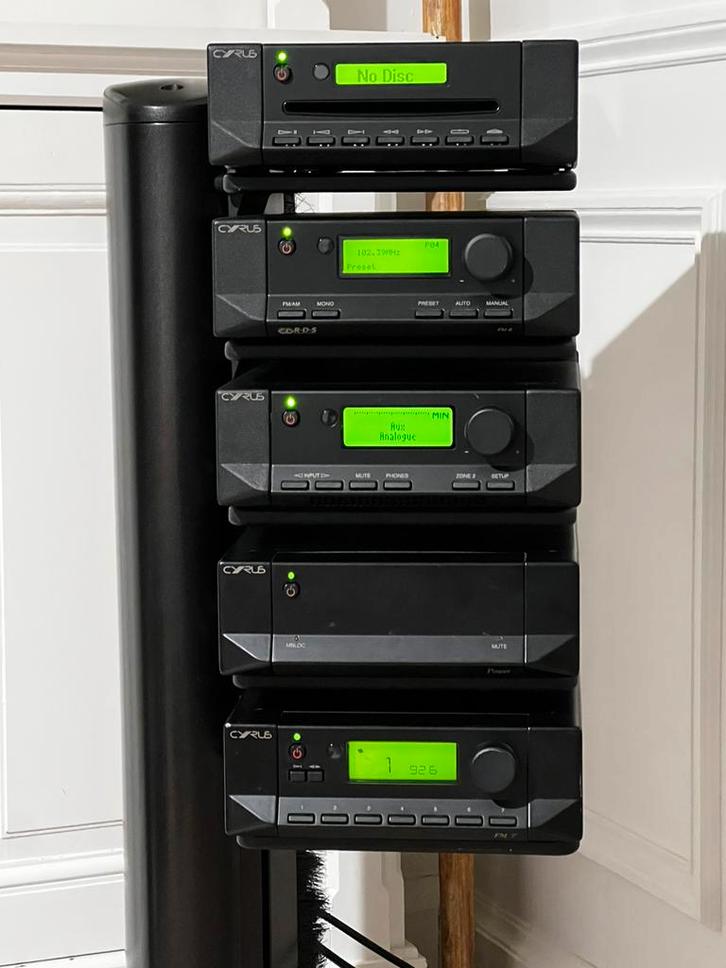 Cyrus set + hark 5 elementen, Audio, Tv en Foto, Stereoketens, Zo goed als nieuw, Cd-speler, Ophalen of Verzenden