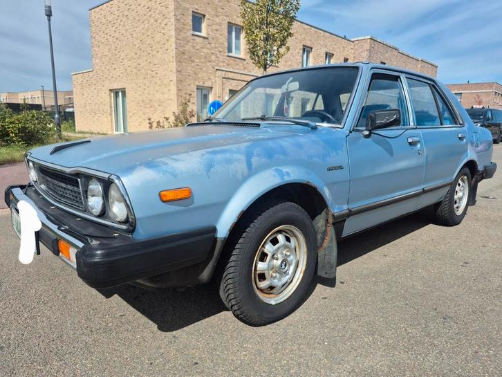 Honda accord 1.6benzine 1980, Auto's, Honda, Bedrijf, Accord, Radio, Benzine, Stadsauto, 5 deurs, Handgeschakeld, Blauw, Blauw
