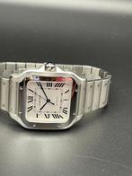 Superbe cartier santos, Handtassen en Accessoires, Horloges | Heren, Ophalen, Staal, Staal, Polshorloge
