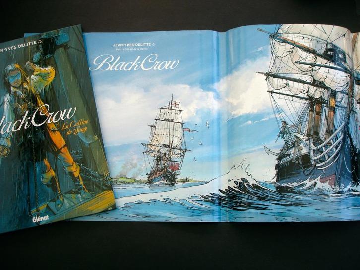 Black Crow T1+Bonus-La colline de sang-Delitte-EO2009-Glénat, Boeken, Stripverhalen, Verzenden