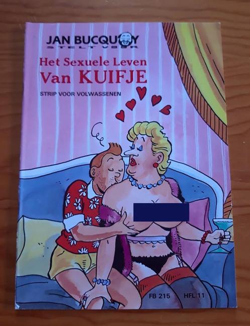 J. Bucquoy 1992 Sexuele leven Kuifje - kleur - Comix - NIEUW, Boeken, Stripverhalen, Nieuw, Eén stripboek, Verzenden