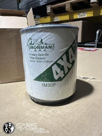 Ironman 4x4 brandstoffilter 30 micron  beschikbaar voor biedingen