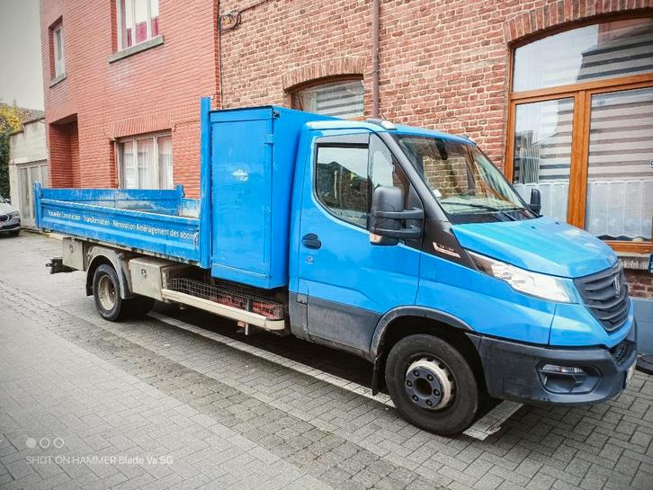 IVECO DAILY 70 C 18  2022, Autos, Camionnettes & Utilitaires, Particulier, 4x4, ABS, Caméra de recul, Phares directionnels, Régulateur de distance