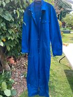 Donkerblauwe katoenen overall maat 60, Tuin en Terras, Werkkleding, Ophalen, Heren, Overall, Zo goed als nieuw