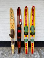 4 retro waterski monoski’s, Watersport en Boten, Waterski's, Ophalen, Zo goed als nieuw