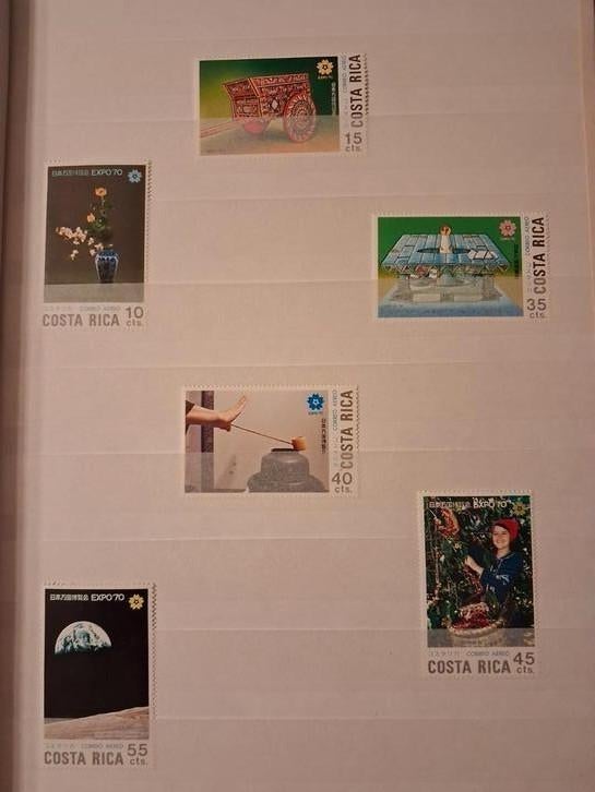 Le centre-sud de l'Amérique du Nord en parfait état dans l'a, Timbres & Monnaies, Timbres | Europe | Belgique, Non oblitéré, Gomme originale