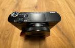 Sony Cybershot DSC-RX100 mark VII garantie en accessoires., Ophalen, Zo goed als nieuw, Sony