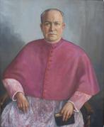 Charles Baily (1893-1966): Portret kardinaal O/D, 93x113cm), Antiek en Kunst, Ophalen