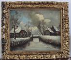Huizen onder de sneeuw, Ophalen